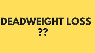 what is deadweight loss In UrduEnglish Economics [upl. by Eudocia]