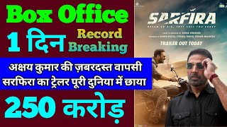 Sarfira Official Trailer Akshay kumar  Sarfira Trailer Review  Sarfira Trailer Akshay kumar [upl. by Fachanan]