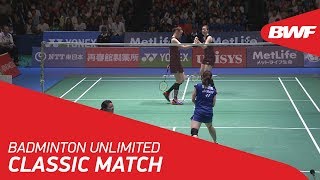 Badminton Unlimited  BWF Classic Match  Rytter JuhlPedersen vs MatsutomoTakahashi  BWF 2018 [upl. by Nileuqay]