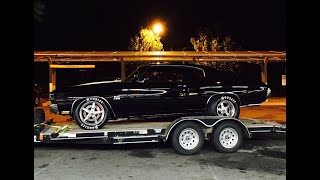 BIG Cam Lopes Hard496 Stroker Motor 724 HP Chevelle 100 shot Nitrous express [upl. by Ardnaek]