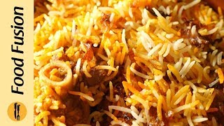 Special Pulao Biryani Recipe By Food Fusion [upl. by Akcirderf46]