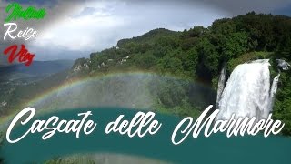 Der höchste Wasserfall Europas Cascate delle Marmore in Umbrien  Italien Reise Vlog  Mai 2016 [upl. by Gladi]