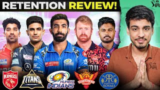 My IPL 2025 Teams Retentions Review 🤯🔥  Part 1  IPL 2025 Retention List [upl. by Adnoraj722]