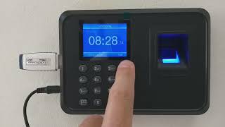 Fingerprint Scanner for Time Attendance [upl. by Winterbottom]