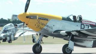 P51 Mustang meeting in Duxford 2010 [upl. by Magbie786]