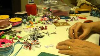 How To Make Ribbon Barrettes Part 3 [upl. by Carmen]