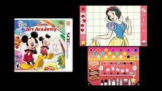 Disney Art Academy  Lessons 26  Best of 3DS OST [upl. by Acissj]