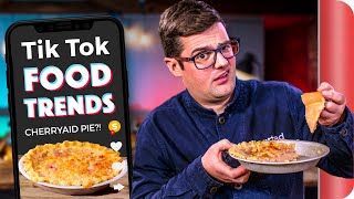 A Chef Tests and Reviews TIKTOK Food Trends Vol 4  Sorted Food [upl. by Strephonn]