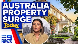 Australian suburbs with the highest median house prices  9 News Australia [upl. by Ariahs138]