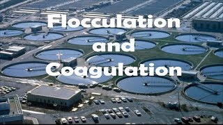 Flocculation and coagulation  floc forming and particle settling [upl. by Barstow589]