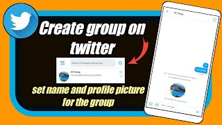 How to create group on Twitter [upl. by Osmo609]