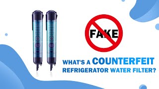 IS YOUR WATER FILTER COUNTERFEIT HOW TO AVOID BUYING ONE [upl. by Fifi]