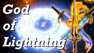 Spellblade Showcase  Surge Lightning Aura Lightning Blast amp Static [upl. by Idnac]