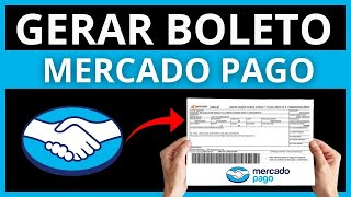 COMO GERAR BOLETO NO MERCADO PAGO [upl. by Cartie]