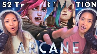 WE ARE HYPED Reacting to ARCANE SEASON 2  Official Trailer 2024 Netflix  Reaction amp Review [upl. by Rexfourd832]