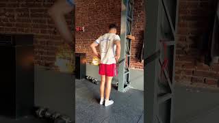 Elevación de talones apretando pelota  ball squeeze calf raises [upl. by Dorelle]