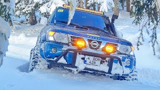 Nissan Patrol 30 M57 350 Ps Extreme Off Road amp Mitsubishi L200 [upl. by Ikciv865]