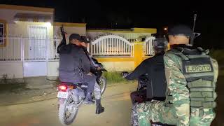 Recorrido de la policía en barrios de da francisco de Macorís [upl. by Anayra]