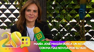 María José Magán busca un acuerdo con Matías Novoa  Programa 18 de septiembre 2024  Ventaneando [upl. by Norted]