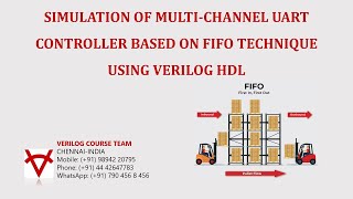 IMPLEMENTATION OF A MULTICHANNEL UART CONTROLLER BASED ON FIFO TECHNIQUE [upl. by Benedikta]