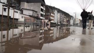 Hochwasser der Lenne in Altena am 26122012 [upl. by Teerell]