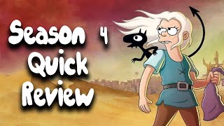 Disenchantment is Getting Better  Disenchantment Season 4 Quick Review [upl. by Wahkuna]