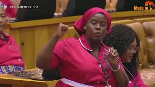 EFF vs Deputy Speaker  Funniest Thing ever in Parliament [upl. by Aleik]