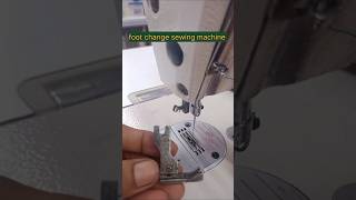 How to change sewing machine foothow to change on singer sewing machine sewing foot shorts diy [upl. by Marx]