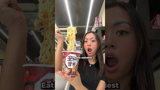 weird food at the korean convenience store shorts [upl. by Adnirim]