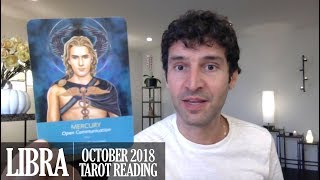 LIBRA October 2018  Extended Monthly Intuitive Tarot Reading by Nicholas Ashbaugh [upl. by Ecnerrot]