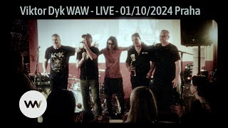 Viktor Dyk WAW  LIVE Koncert  01102024 Praha [upl. by Adoc383]