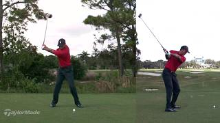 Tiger Woods Slow Mo Driver Swing  TaylorMade Golf [upl. by Solohcin]