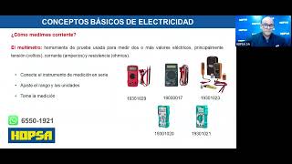 Capacitación GrabaciónElectricidad Básica Instalación de una Lámpara o un Abanico [upl. by Norret]