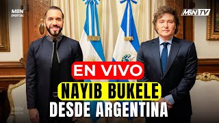 ENVIVO Presidente Nayib Bukele en Visita de Estado a la República de Argentina  ÚLTIMA HORA [upl. by Learsiy527]