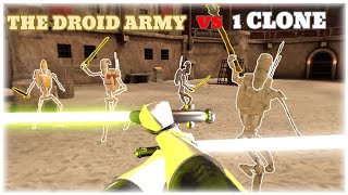 Geonosis  One Clone Vs The Droid Army  Blade amp Sorcery VR [upl. by Melamie386]