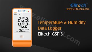 Tutorial  How to set up your Elitech temperature data logger GSP6 amp GSP6G [upl. by Madlen]