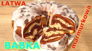 Szybka i prosta babka marmurkowa 👌 pyszne i pachnące ciasto do kawy lub herbaty [upl. by Axela596]