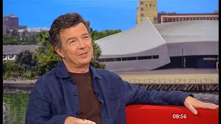 Rick Astley interview this morning UK 8Oct2024 [upl. by Hillegass]