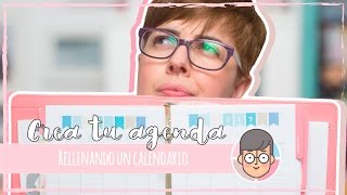 Crea tu agenda Rellenar el calendario [upl. by Alleen]