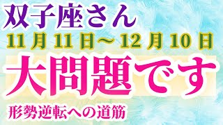 【双子座】 2024年11月11日から12月10日までのふたご座の運勢。星とタロットで読み解く未来 双子座 ふたご座 [upl. by Simonetta]