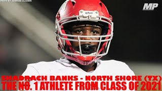 Shadrach Banks  The No 1 rated athlete from 2021 [upl. by Lambertson834]