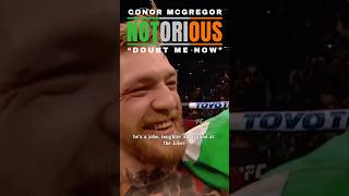 Conor McGregor Doubt Me Now ufc motivation sports highlights [upl. by Beaumont]