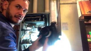 Electric How to Replace Inducer Motor Assembly [upl. by Retrac553]