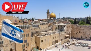 LIVE Jerusalem with our Western Wall live cam JERUSALEM [upl. by Berstine830]