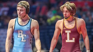 138 3A – Warren Zeisset G of Belleville East IL vs Logan Kaminski R of Lockport IL [upl. by Haleehs]