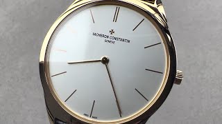 Vacheron Constantin Historiques Ultra Thin 33155000R9588 Vacheron Constantin Watch Review [upl. by Wanids]