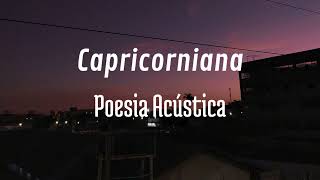 Poesia Acústica 3  Capricorniana cover [upl. by Niamrej520]