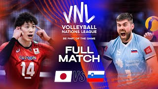 🇯🇵 JPN vs 🇸🇮 SLO  Legendary Full Match  Quarter Finals  Mens VNL 2023 [upl. by Davenport]