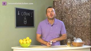 Aromathérapie  le citron  citrus limon [upl. by Yesllek63]