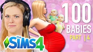 Single Girl Has Twins In The Sims 4  Part 4 [upl. by Enowtna]